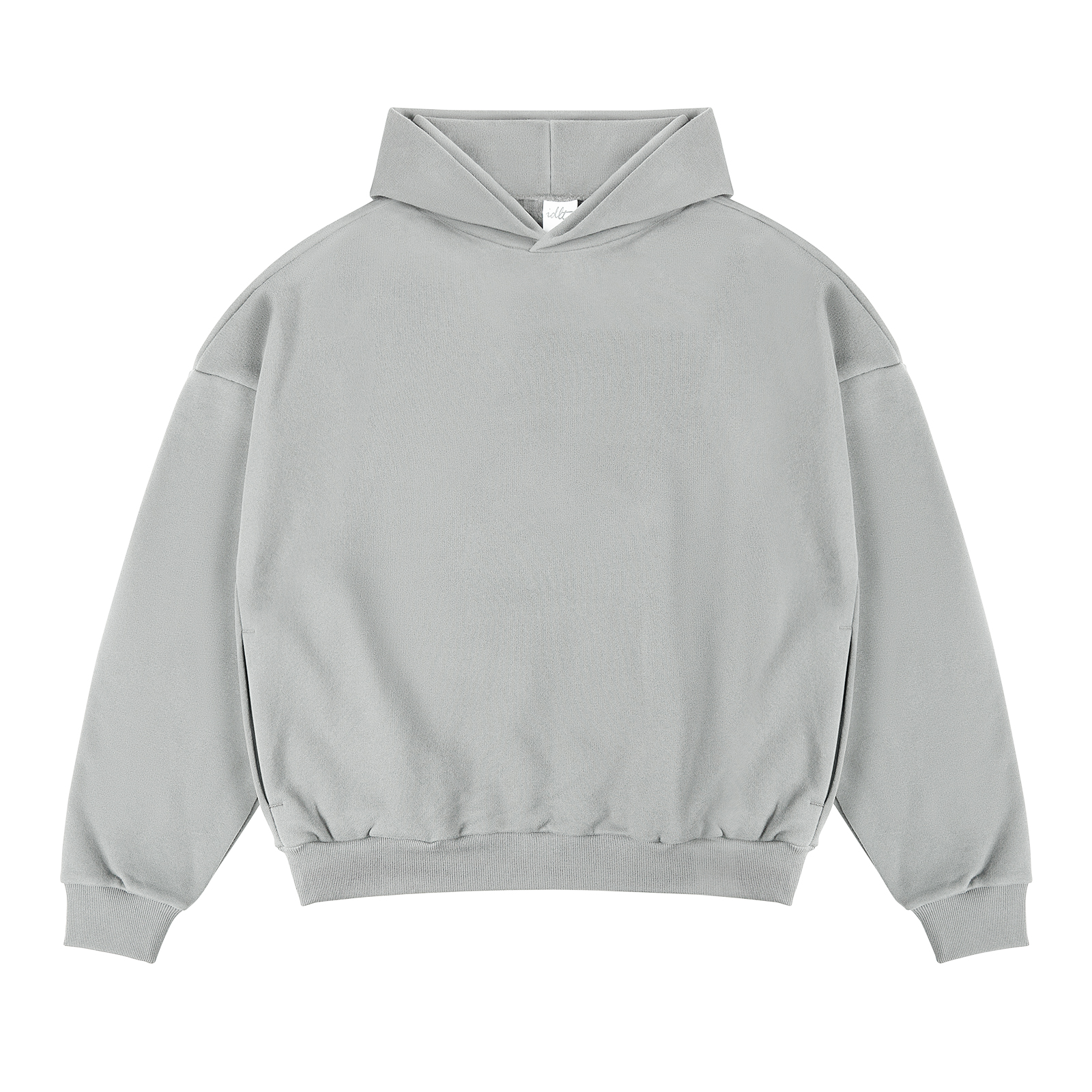 400 gsm Dropped Shoulders Ash Hoodie - KAUZEN CLO.