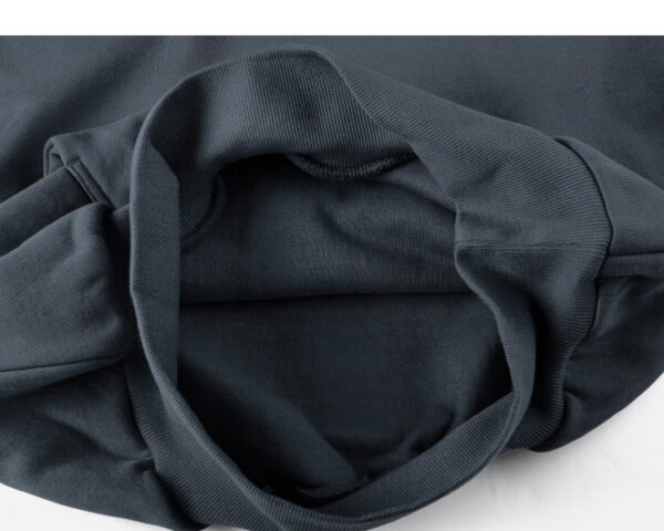 400 gsm Loose Perfect Hoodie - Dark Gray - Image 4