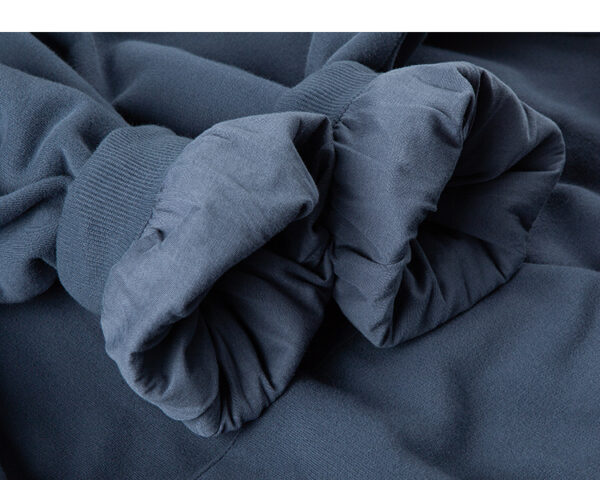 400 gsm Loose Perfect Hoodie - Haze Blue - Image 2