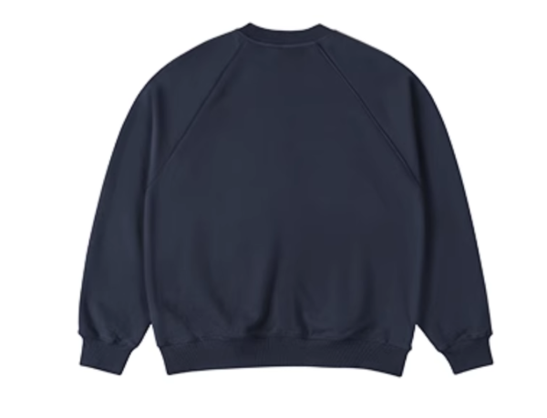 Roundneck Navy Blue Sweatshirt - Image 2